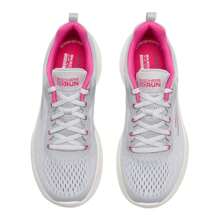 Skechers 129423-GYPK Women's Casual Cushioned Breathable Shoes For Daily Wear And Travel - Grey/Pink - View 4