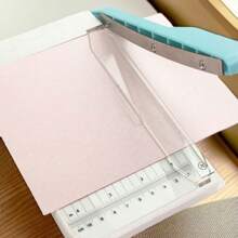 4" X 6" Paper Cutter, Photo Cutter With Ruler, Label Card Craft, Non-Slip Office Supplies Plastic Home Office Paper Trimmer For Convenient Photo Cutting - Multicolor - View 3