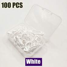 100 Pcs/Box Colorful Plastic Pins Knitting Markers Crochet Stitch Clips For DIY Knitting Sewing Craft Clothing Accessories - Multicolor - View 14