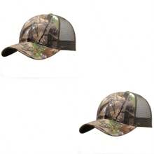 Camouflage Mesh Baseball Cap Outdoor Tactical Breathable Hat For Hiking Hunting