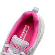 Skechers 129423-GYPK Women's Casual Cushioned Breathable Shoes For Daily Wear And Travel - Grey/Pink - View 6