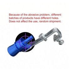 Car Turbo Whistle, Available In Blue Color S/M/L/XL, Turbo Whistle Exhaust Pipe Sound Maker, Small Size Suitable For 1-1.6L Displacement, Turbo Whistle Exhaust Pipe Sound Maker Suitable For 1.6-2.0L Displacement - Multicolor - View 4