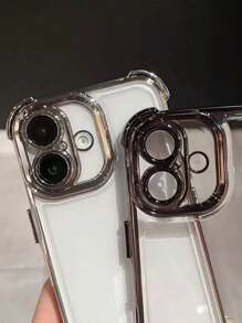 3D透明防摔TPU手机壳+镜头保护膜，兼容 16、 16 Pro Max、 15、 15 Pro Max、 12 Pro Max、 13 Pro Max、 14 Pro Max、 13、 14、 11、 12 Pro、 14、 XS、 XR、 78P、 78GES2、 A13 4G、 A22、 A51 4G、 A52、 S22 Ultra、 A33 5G，兼容Redmi 10、 A53、 A14、 A23、 S23 Ultra、 S24、 A15、 S23、 A73，兼容Redmi手机，兼容OPPO手机。 - 銀色 - 查看 3