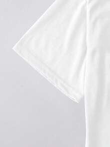 复活节基督教印花T恤，宽松夏装