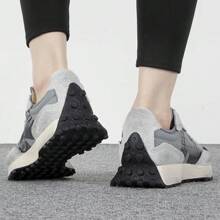 NB男女鞋新款327系列复古跑步鞋低帮运动休闲鞋情侣鞋U327WCA - 灰色 - 查看 8