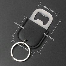 Personalized Beer Opener Keychain - Engraved Bottle Opener, Boyfriend Gift, Groomsmen Gift, Birthday Gift, Logo Opener For Him