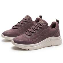 Skechers BOB'S SPORT系列女士休闲运动鞋，缓震日常旅行鞋117561-MVE - 粉色 - 查看 3