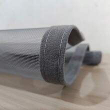 Gray Zipper Window Screen, Self-Adhesive Mosquito Net, Anti-Mosquito Window Screen, Nail-Free Installation Nano Window Mesh, Invisible Mosquito Net For Home, Dust-Proof Net