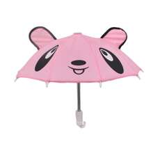 1 件婴儿娃娃雨伞玩具，娃娃配件，动物图案迷你可爱过家家雨伞，打开直径 29 厘米/11.41 英寸，适合 22 英寸及以下新生儿逼真娃娃 - um05小熊 - 查看 19