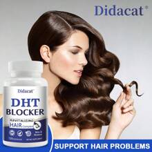 DHT Blocking Supplement For Men And Women - Support For Hair Problems - 120 Capsules