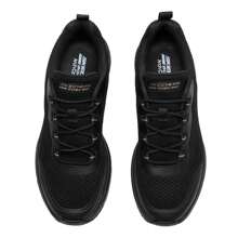 Skechers BOB'S SPORT系列女士休闲运动鞋，缓震日常旅行鞋117561-BBK - 全黑色 - 查看 4