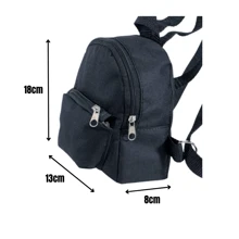 Women Fashion Backpacks - 黑色 - 查看 2