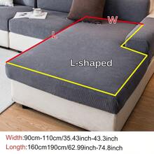 1PC Four Seasons Waterproof Elastic Sofa Cover, Style Non-Slip Sofa Cover, Suitable For L-Shaped Sofa And 1234 Sofa Room Decoration Full Package Dust Cover Couch Cover Sofa Covers Living Room Decor - Multicolor - View 14