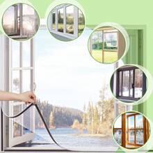 Magnetic Window Insect Screen Mesh Net Fly Mosquito Bug Netting Moth Cover 60*100cm / 70*130cm / 70*150cm - Black - View 9