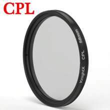 KnightX KnightX Polarizer CPL Filter - Camera Lens Filter - 49mm 52mm 55mm 58mm 67mm 72mm 77mm For Canon Nikon