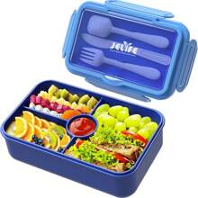 1PC Leak Proof Bento Lunch Box, 6 Compartment Bento Lunch Box For Kids, 1330ML Bento Lunch Container For Adults And Kids, Large Size, Easy To Clean, Kids Lunch Box,Microwave, Dishwasher And Freezer Are Available(Two Styles Are Sent Randomly) - 1 Item - View 23
