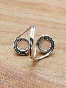 Rose Quartz 925 Sterling Silver Gemstone Adjustable Ring - Rose Quartz - View 5
