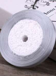 1 Roll 1cm X 25yd Satin Ribbon Hairbands DIY Craft Gift Wrapping Cake Decoration Strings - Multicolor - View 42