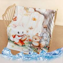 Edredón infantil ligero de poliéster, suave y amigable con la piel, adecuado para dormitorio, sala de estar, oficina, aire acondicionado - Multicolor - Ver 11