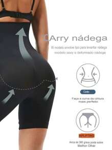 Shorts Shaping Belt With 2 Steel Ribs Compression - Màu be - Xem 4