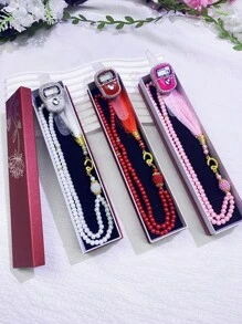 1 Set praktischer Rosenkranz & Armband für tägliches Gebet, in hochwertiger Geschenkbox verpackt