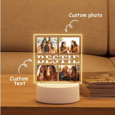 Đèn ngủ acrylic in ảnh theo yêu cầu, đồ trang trí nhà cửa cá nhân hóa làm quà tặng cho bạn thân, sinh nhật, ngày lễ, ngày Valentine, đồ trang trí Valentine tinh tế, chất lượng cao, tùy chỉnh, cá nhân hóa, độc đáo, món quà lý tưởng cho bạn trai, bạn gái, bố, mẹ, gia đình, bạn bè, thú cưng, con gái, học sinh, con trai nhân dịp kỷ niệm, sinh nhật, tốt nghiệp, nhà cửa, văn phòng, in hình đồ họa, đồ dùng du lịch.