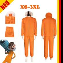 Vector Cosplay Costume Book Week Jacket Outfits Full Set Halloween Party7 - S - View 1