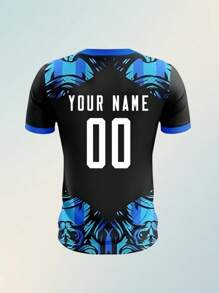 Customized Soccer Jersey Custom Soccer Jerseys Boys Girls Youth, Personalized Soccer Jersey For Men - Black - View 4