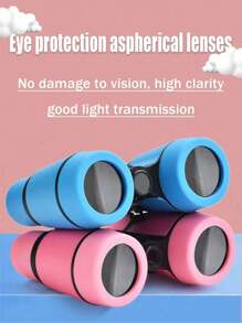 1pc Children's Shockproof Binoculars - High-Definition High Magnification, Adjustable Focus Eyepiece, Ideal For Birdwatching, Hunting, Hiking And Educational Learning - A Perfect Birthday Gift! Great Educational Toy For Boys And Girls For Birdwatching, Hunting And Hiking! Outdoor Toy