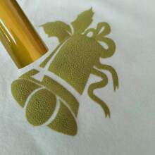 CHEONET 3D Puff Transferfolie Rolle - 25cm x 1,5m 1 Stück, Bügelbild für T-Shirts, Taschen & Textilien, Hochtemperatur-Schaumfolie, gemischte Farben