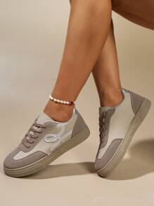 White Sneakers For Women, New Spring/Autumn Sports Running Shoes, Versatile Outdoor Casual Flat Non-Slip Loafers