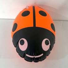 Swimming Inflatable Float, High Visibility Orange Pool Buoy Inflatable Swim Bag, Water Sports Swimming Rafting Equipment - Multicolor - View 7