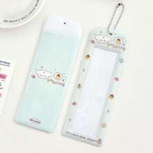 相片卡夹，PVC相片卡夹形透明卡套学生校园卡访问袋，学校用品，返校 - 彩色 - 查看 11