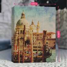1pc Wedding Photo Album 6 Inch 100 Sheets European Style Cover For Birthday Photos - Multicolor - View 6