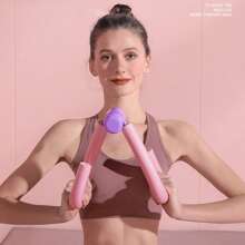 1 Stück rosa Beckenbodenmuskel Trainings- und Rehabilitations-Gerät, Oberschenkel Schlankheitshilfe für die Zeit nach der Schwangerschaft, Kegel Becken Gürtel Straffer für die Korrektur von Dicken Oberschenkeln
