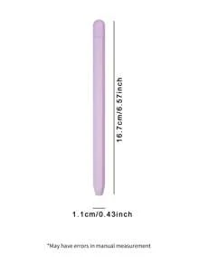 1pc Apple Pencil Case, Anti-Slip Anti-Scratch Shockproof And Waterproof Compatible With Apple Pencil Plain Stylus Pen Case Compatible With Apple Pencil,1st/2nd Generation Universal