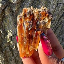 Raw Amber Calcite Cluster,Amber Calcite Mineral,Honey Calcite, Raw Calcite, Crystal Gift,Holiday Gifts