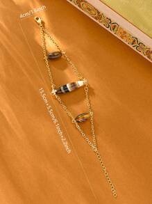 سوار جديد للنساء بطراز بوهيمي وسلسلة سحق، مناسب للارتداء اليومي وكهدايا العطلات