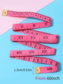 1/3pcs 60 Inch Plastic Measuring Tape, Modern Band Tape For Home Tape Measure - Multicolor - View 2
