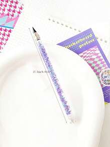 1pc Random Color Automatic Refillable Mechanical Pencil, Endless Graphite Leads, No Sharpening Needed Back To School