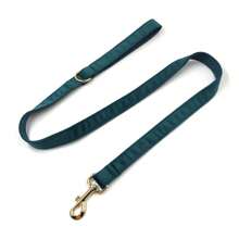 Fashion Corduroy Chenille Metal Clasp Dog Leash, Dog Walking Leash, Pet Accessories (Slight Color Difference Due To Fabric Batch, Sent Randomly)