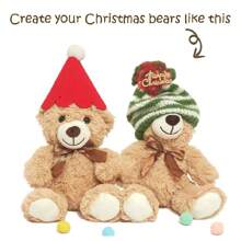 Osos de peluche al por mayor, osos de peluche pequeños al por mayor, paquete de osos de peluche de felpa para decoraciones de baby shower y bodas, y centros de mesa para niños - Multicolor - Ver 4