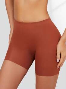 FLARIXA 1 Stück nahtlose Shapewear Slip Shorts mit hoher Taille, Bauchkontrolle Unterhose