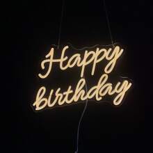 1 件霓虹灯 LED 标志 USB 供电装饰灯，适用于派对、卧室、房间、生日、墙壁 - 多色 - 查看 12