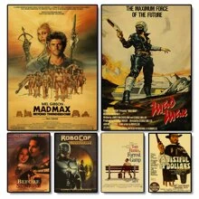 1 pièce Affiche murale sans cadre, Affiche de film classique à chaud Léon Le Parrain Impression de film TV Affiches vintage Décoration murale maison Cadeau Art Image Peinture Rétro POpVintage
