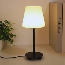 1 pieza Lámpara de mesa estilo crema moderna y creativa, lámpara de escritorio LED regulable de triple color alimentada por USB adecuada para oficina, sala de estudio, dormitorio, sala de estar, dormitorio, regalo personalizado - Modelo enchufable de tres colores - Ver 5