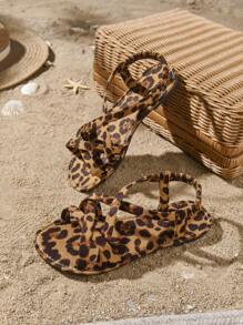 Plus Size Women Spring/Summer Fashion Casual Versatile Slip-On Flat Sandals