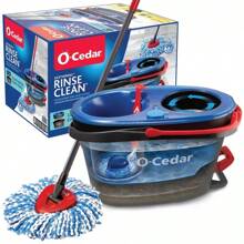 O-Cedar RinseClean Spin Mop & Bucket System Cleaning Tools And Accessories + 2 Pack Cleaning Tool Refills - 1 - Xem 2