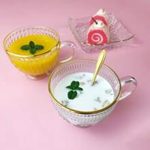 1pc Ice Cream/Drink Cup, Fashionable Minimalist Design - Multicolor - View 2