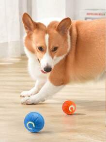 1pc Interactive Dog Toys Dog Ball,Durable Active Rolling Ball Wicked Ball,Automatic Moving Bouncing Rotating Ball For Puppy/Small/Medium Dogs,Fun And Engaging Gift ﻿Interactive Dog Toys Dog Ball,[Newly Upgraded] Durable Motion Activated Automatic Rolling Ball Toys For/Small/Medium/Large Dogs ﻿